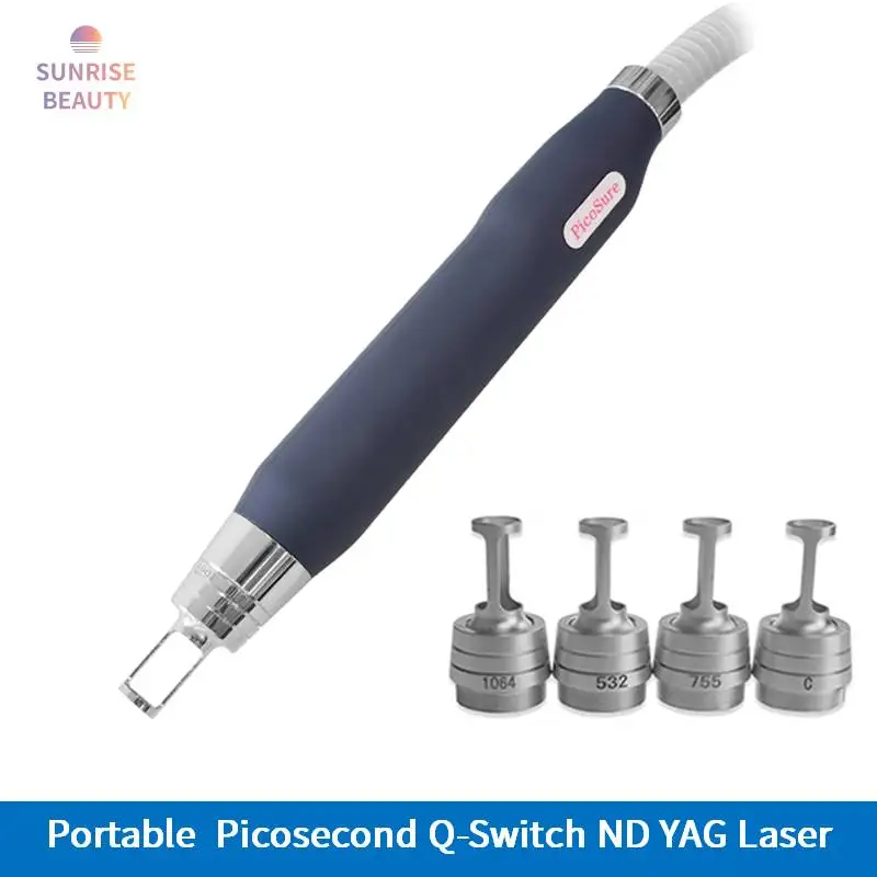

2020 Portable Picosure picosecond Q Switched ND YAG Laser 532nm 755nm 1064 nm 1320 nm picoseound Laser Tattoo Removal Machine