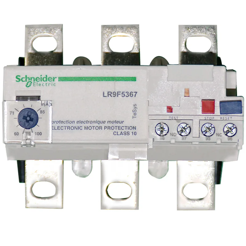 Электронное Тепловое реле перегрузки установка тока 60 50/60 а 17 32 В LR9F5367 защита