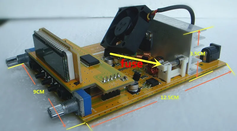 Наборы DIY 1 Вт/7 Вт fm-передатчик boadcast PCB 76 м-108 МГц стерео PLL fm-передатчик Набор DIY наборы