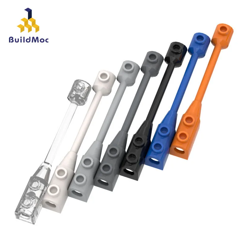 BuildMOC 30359 1x8, Специальный кирпич с тонким валом, высокотехнологичный захват для строительных блоков, детали «сделай сам», развивающие детали, игрушки