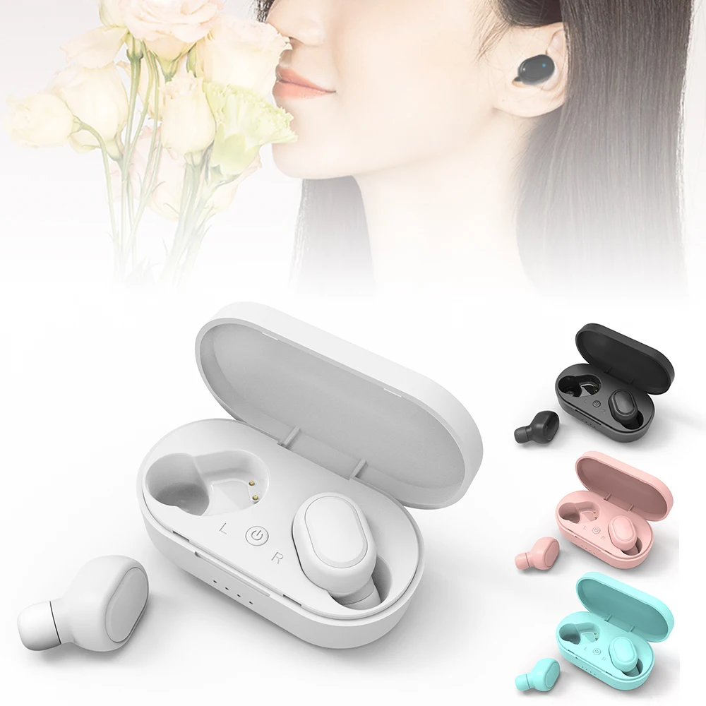 TWS Bluetooth 5 0 наушники для Airdots беспроводные супер мини портативные спортивные