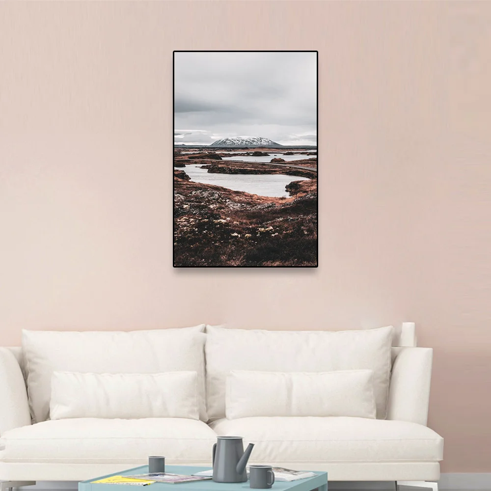 

Cassisy Canvas Painting Seascape Nordic Sunset Retro Posters and Prints Decorative Wall Pictures for Living Room Home Decoration