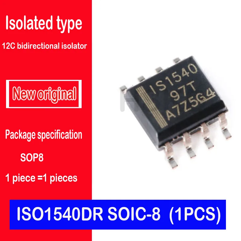 Оригинальный двунаправленный чип-изолятор I2C ISO1540DR SOIC-8 | Электронные компоненты и