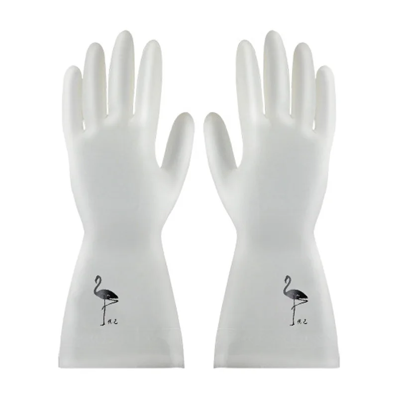 Полезные перчатки для работы по дому на кухне моющие резиновые