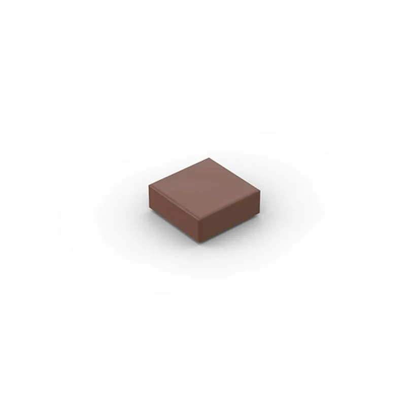LoveBlock плитка 1x1 с пазами плоские строительные блоки сборы MOC технические детали