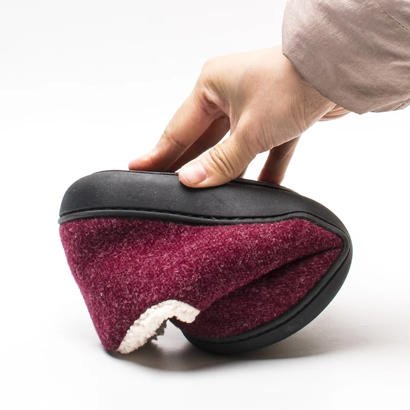 Fujin/Женская обувь из хлопка Сезон Зима Удобные закрытые ботинки с эффектом памяти