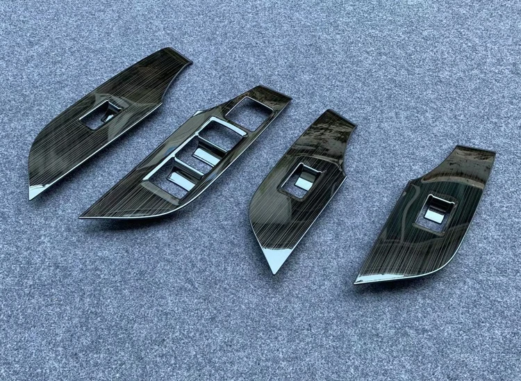 Для TOYOTA Rav4 (XA50) 2019 2020 углеродное волокно Стиль Дверь Окно подлокотник Крышка