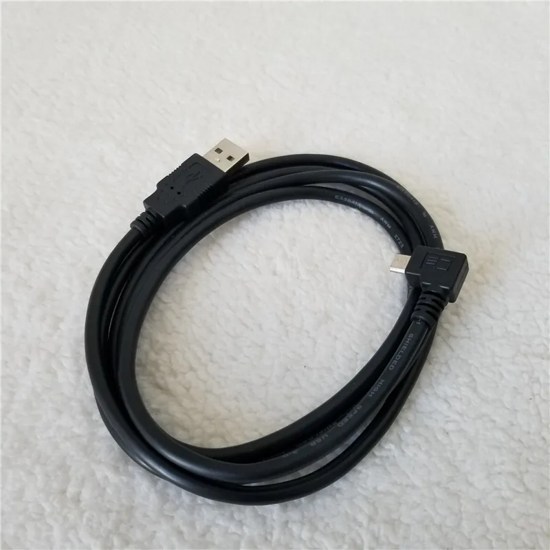 Микро USB правый угол к Type A папа мужчине кабель для передачи данных Sumsung XiaoMi Huawei