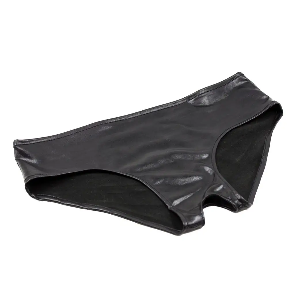 Женское нижнее белье с открытой промежностью кожаные трусики стринги для секса |