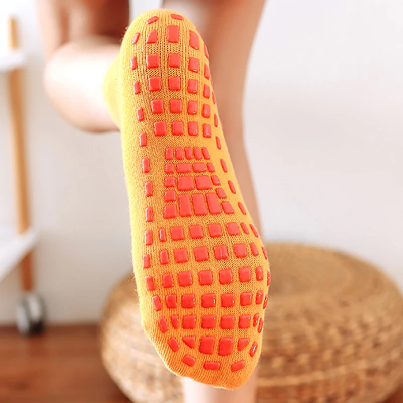 10 пар спортивных носков противоскользящие носки тапочки с резиновыми точками