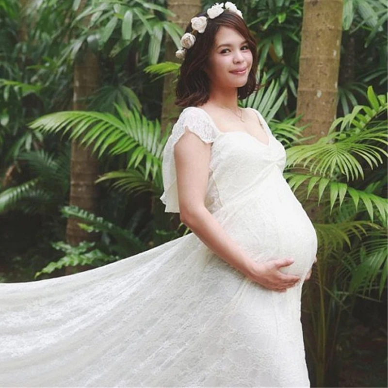Для беременных женщин фото платье для съемки v образным вырезом с открытыми