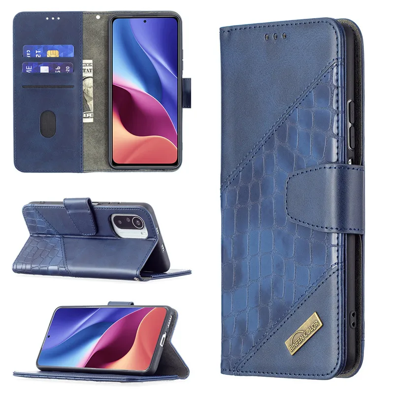 

New Luxury Leather Magnetic Flip Case For Xiaomi Poco F3 Mi 11i PocoF3 Coque Redmi K40 Pro K 40 Pro+ Wallet Phone Cover Cases Et