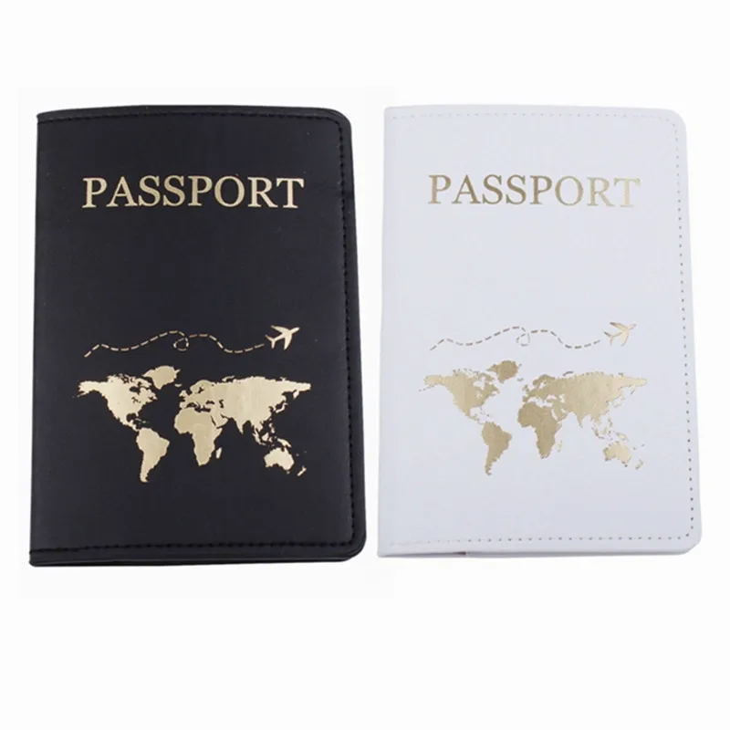 New Map Passport Cover Luggage Tag Couple Passport Cover Case set Letter Travel Holder Lovers Passport Cover CH38LT53