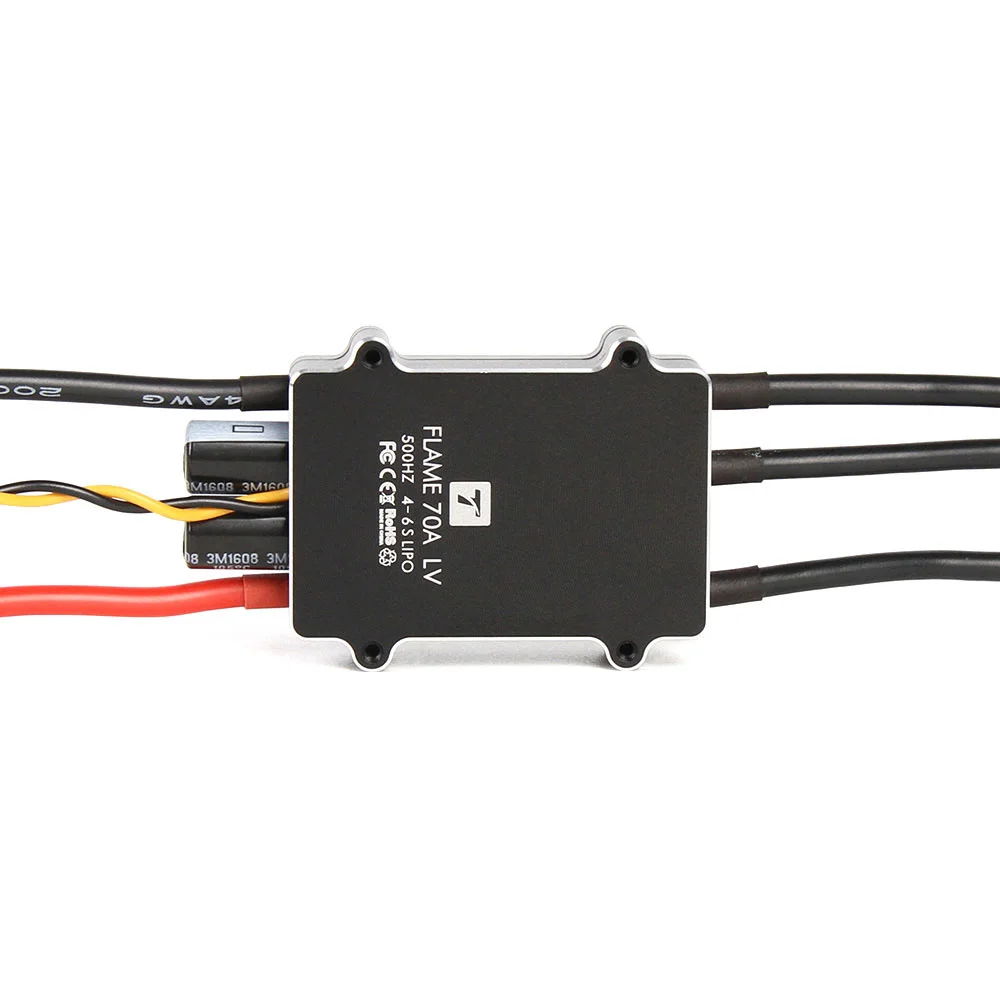 T-motor Tiger бесщеточный двигатель FLAME 70A LV(4-6S 500HZ NO BEC) специально разработан для