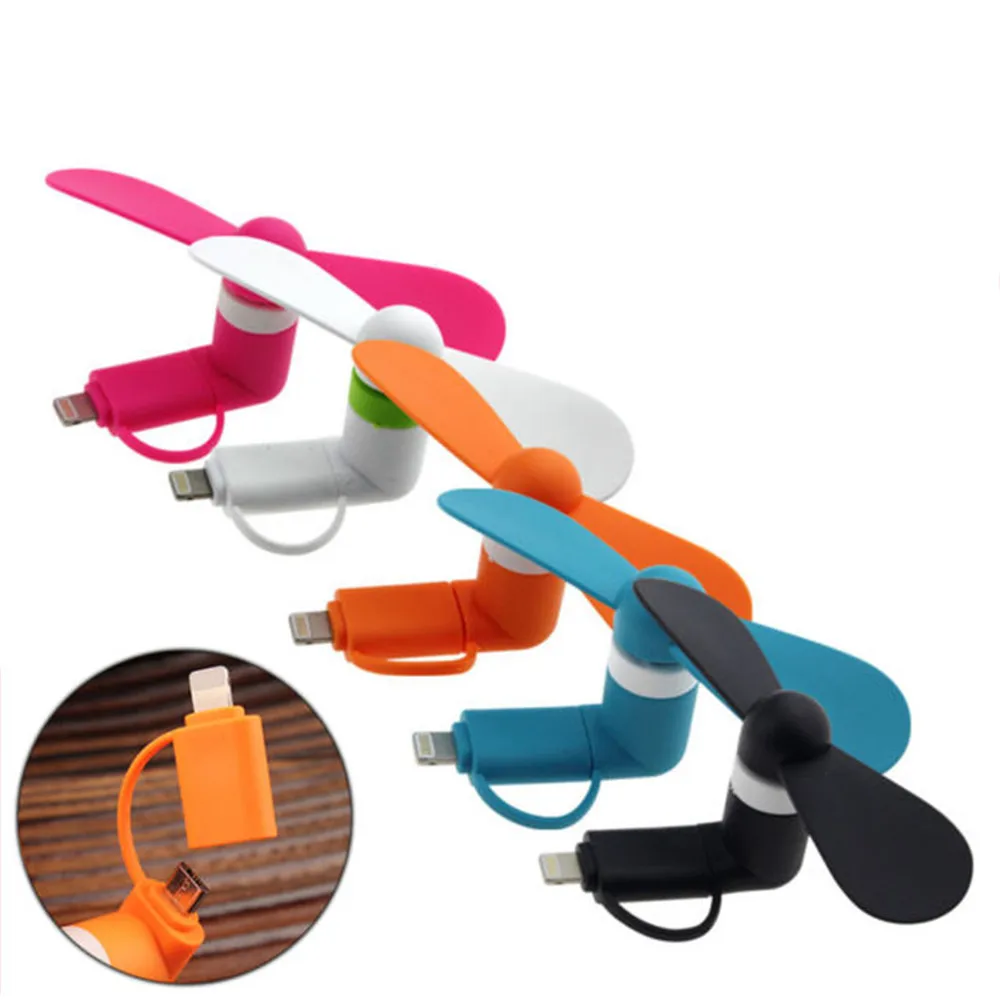 Мини крутой микро Usb вентилятор интерфейс вентиляторы мобильный телефон USB