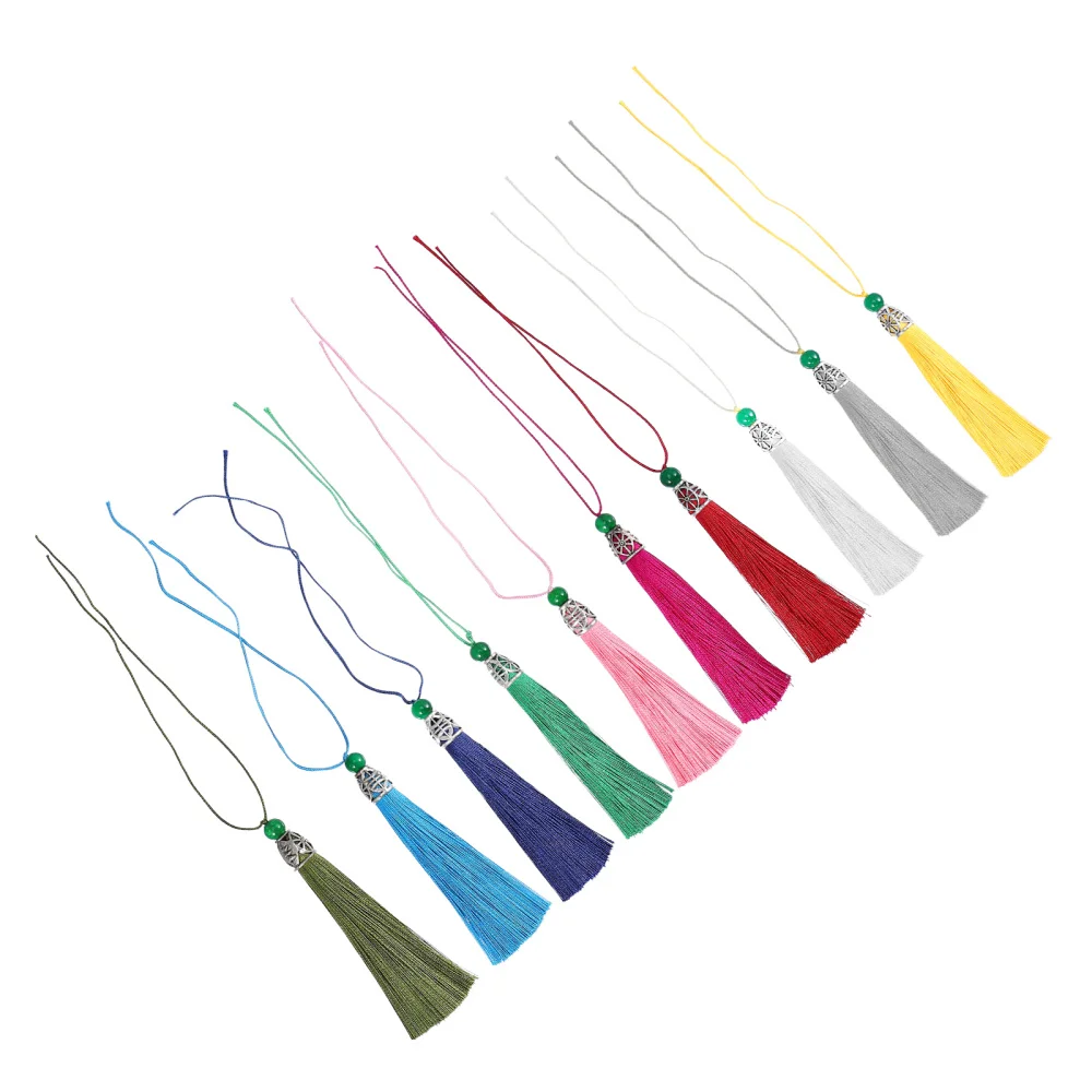 

20pcs DIY Tassel for Key Chain Curtain Hanging Tassel Decoration Accessories