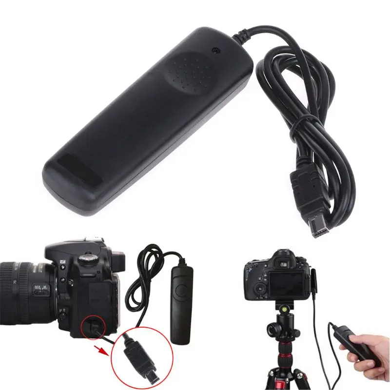 MC-DC2 проводной дистанционный спуск затвора для Nikon D3100 D7100 D3200 D5100 D5200 D600 |