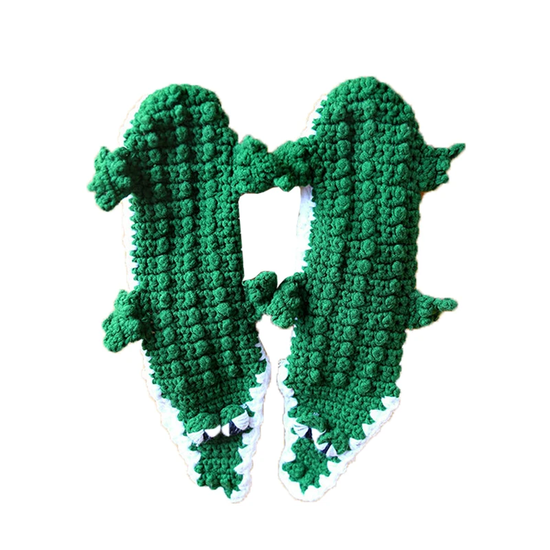 Christmas Knitted Warm Socks Crocodile Shark Knitted Socks Creative Floor Animal Sock Cute Hosiery Home Winter Warm Accessories