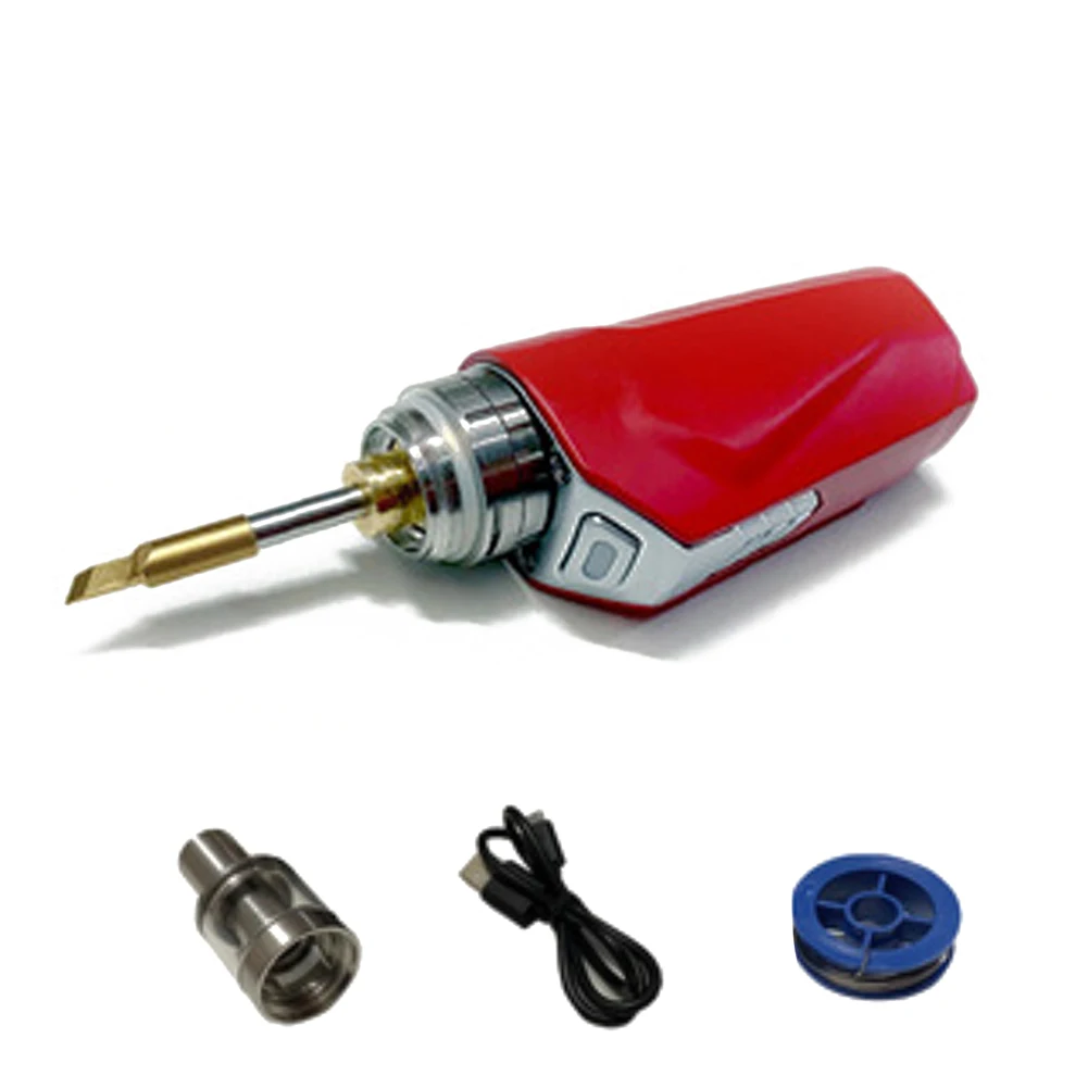 

Household Mini Portable Soldering Iron 10W 20W 30W Power Adjustable USB Rechargeable Electric Welding Pen