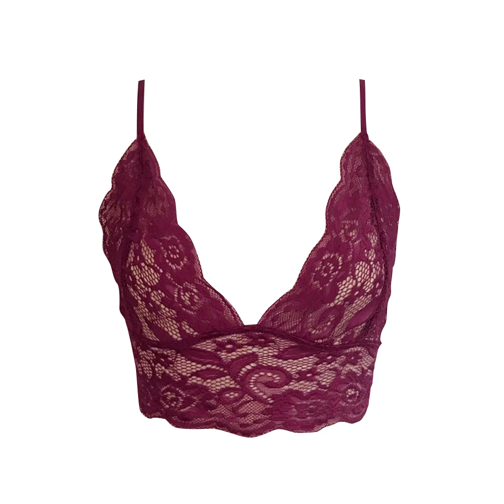 Новинка 2019 модный однотонный женский кружевной Привлекательный бюстгальтер с