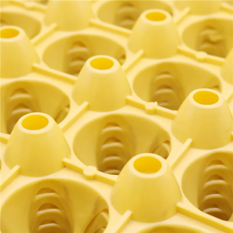 10 pcs Farm Egg Tray 288*288*48mm Egg Tray Transportation And Storage Of Eggs Recycling Plastic Material Egg Trough Depth 36mm