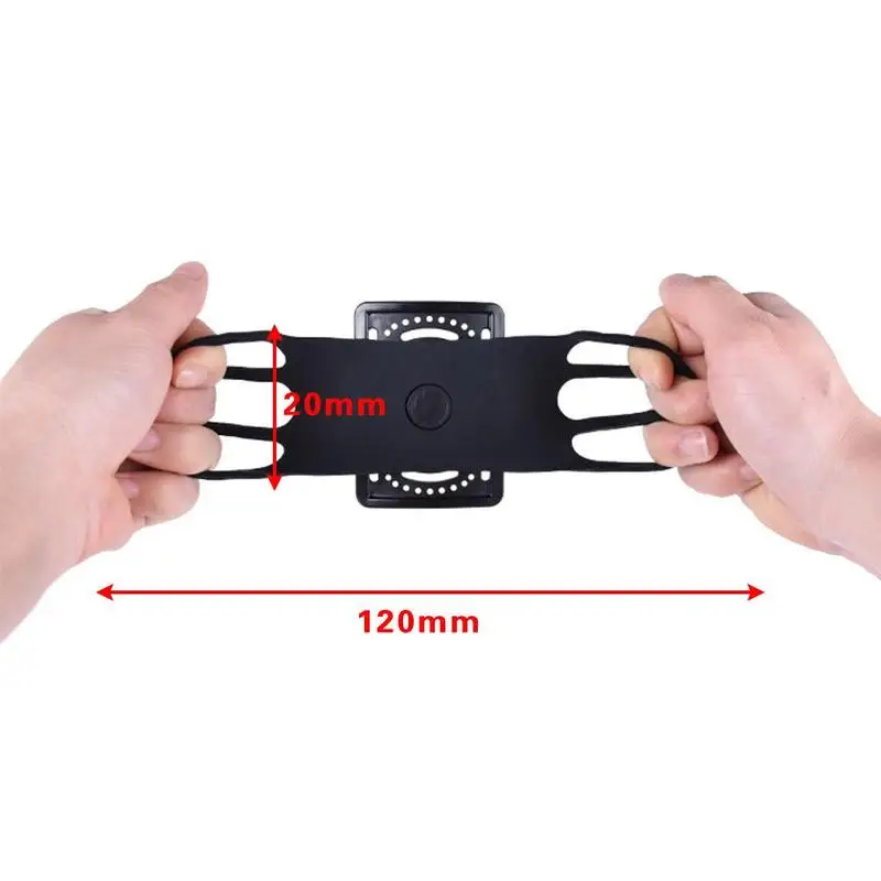 

Black Outdoor 180 Mobile Phone Running Phone Bag Wristband Belt Jogging Cycling Arm Band Holder Wrist Strap Bracket Stand