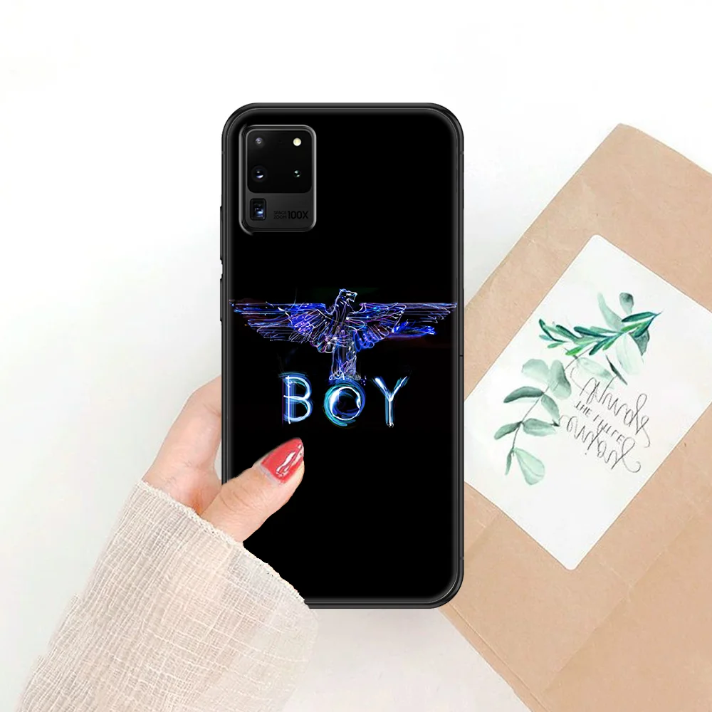 

London Fashion Boys Brand Phone case For Samsung Galaxy Note 4 8 9 10 20 S8 S9 S10 S10E S20 Plus UITRA Ultra black art funda