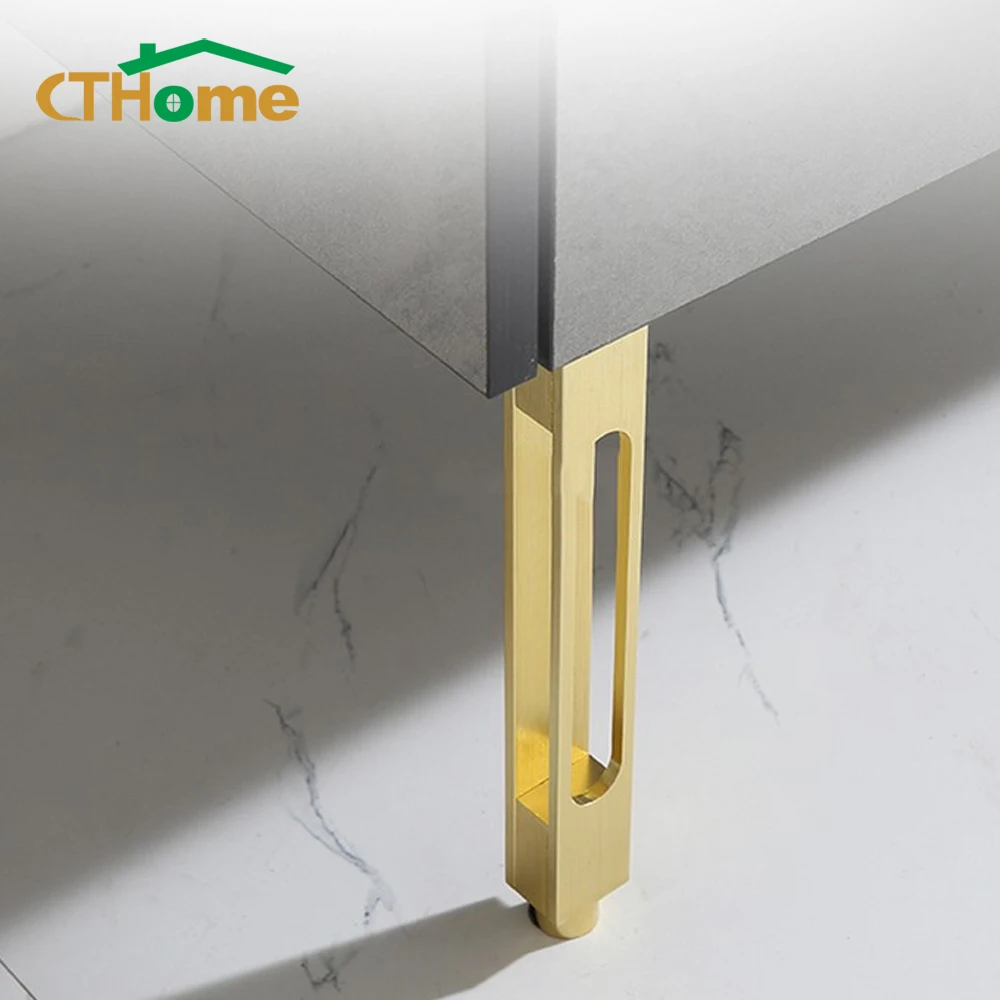 

4pcs Metal Furniture Legs Adjustable for Coffee Table Feet Bathroom Cabinet Bedside Chair Sofa Foot Support Leg 20/25/30CM