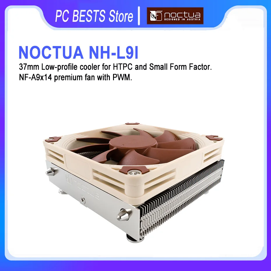 

Низкопрофильный кулер noktoa NH-L9i для процессора, 2 тепловые трубки, 4 контакта, ШИМ, 92 мм, тихий вентилятор для intel 1150, 1151, 1155, 1156, AM4, охлаждение про...