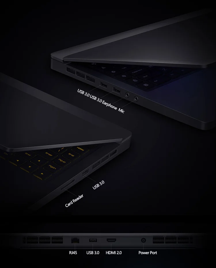 Игровой ноутбук Xiaomi 15,6 дюймов i7-9750H/i5-9300H Hexa Core 8 ГБ/16 Гб ram 512 ГБ SSD GTX 1660 Ti/RTX 2060