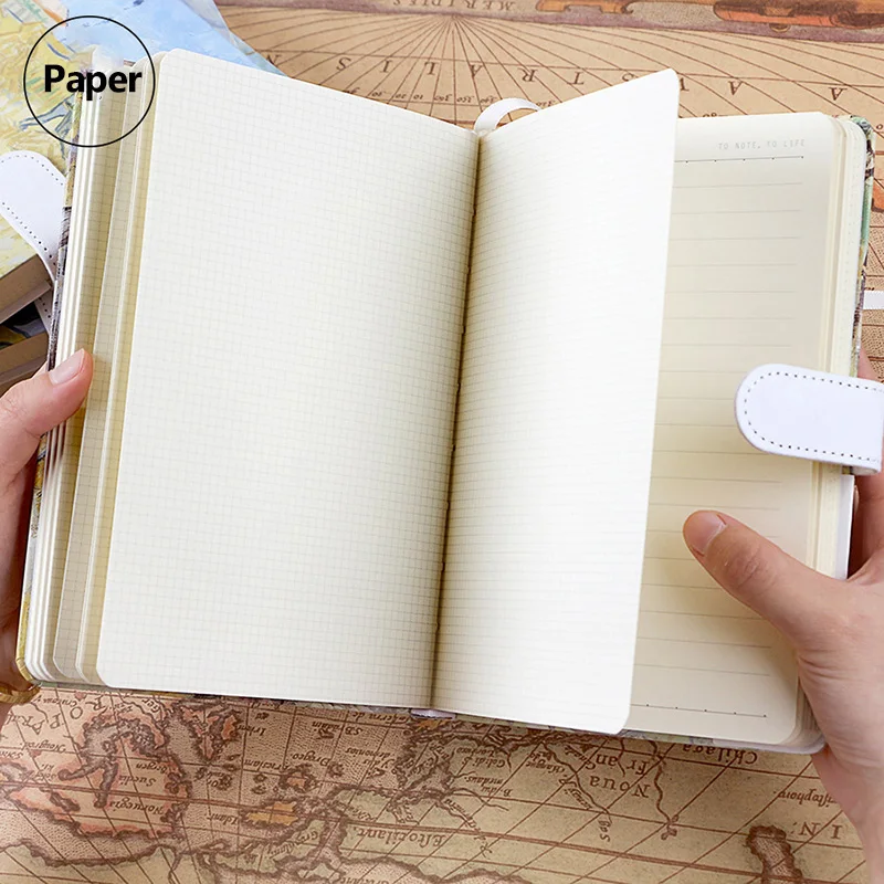 Ван Гог Картина маслом из искусственной кожи Обложка В Твердом Переплете Тетрадь