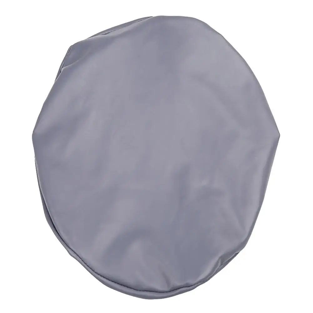 

Round Seat Cover Barstool Cushion Cover Leather Round Chair Cover Stool Cover PU For Reception Home Office Beauty Salon