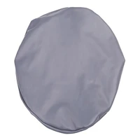 round seat cover barstool cushion cover leather round chair cover stool cover pu for reception home office beauty salon