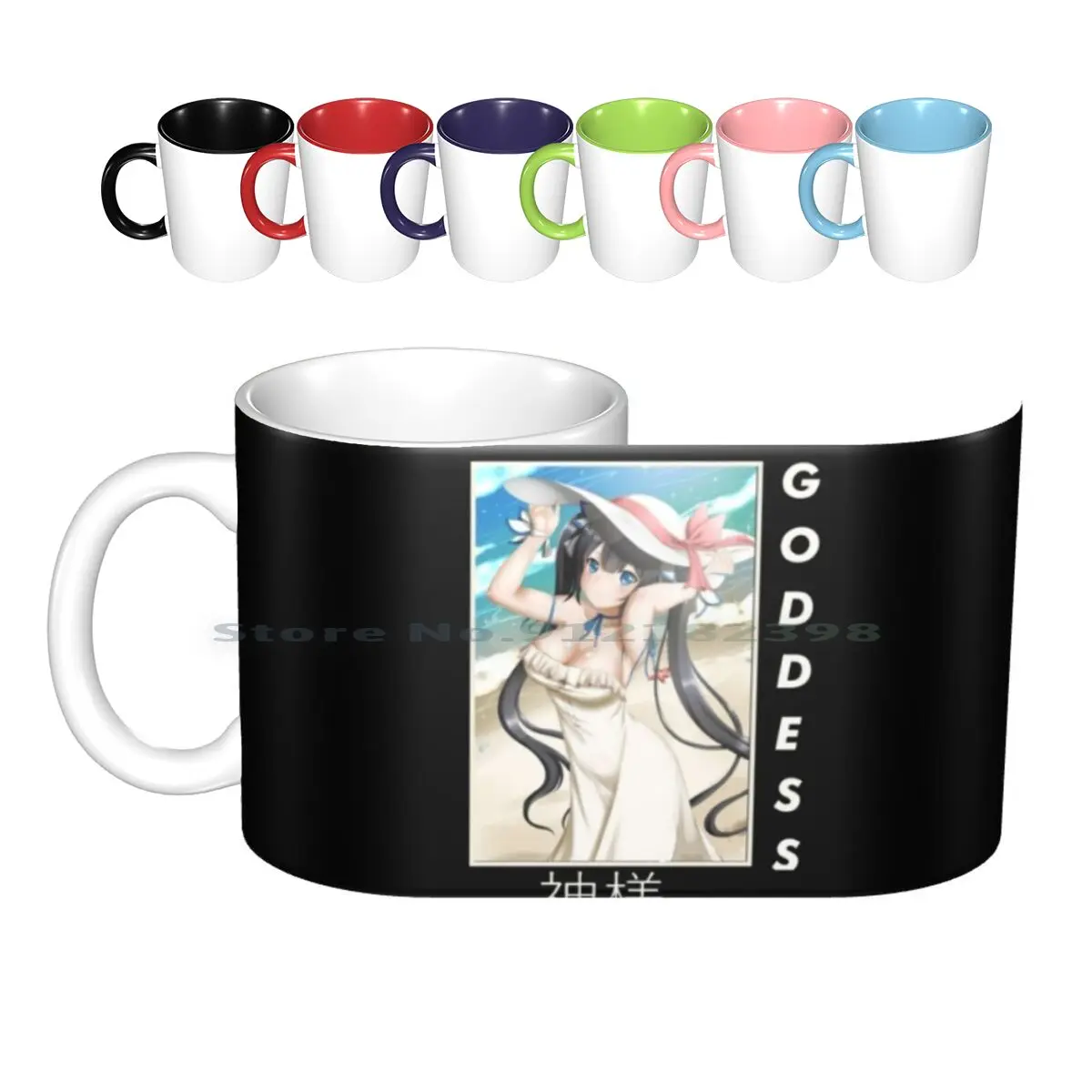 Керамические кружки богини хестиа-данмачи, кофейные чашки, Кружка для молока и чая, аниме «хестиа», неправильно попытаться забрать девушек