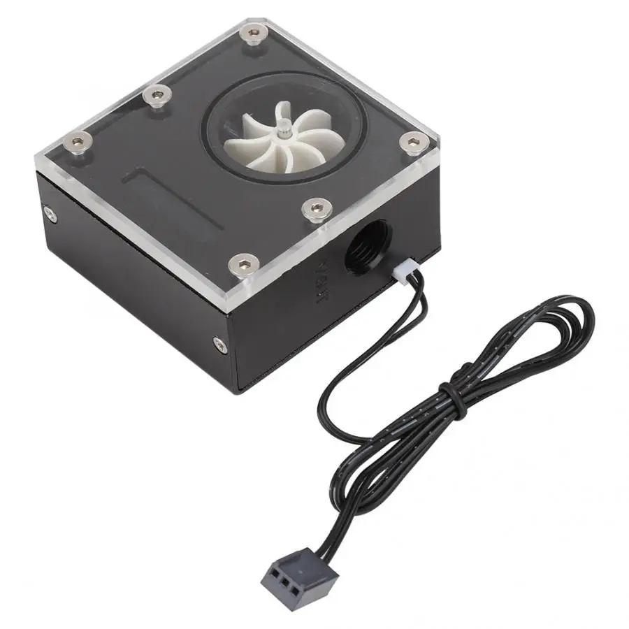 Акриловое волокно ПК водяное охлаждение индикатор расхода с двойной Температура