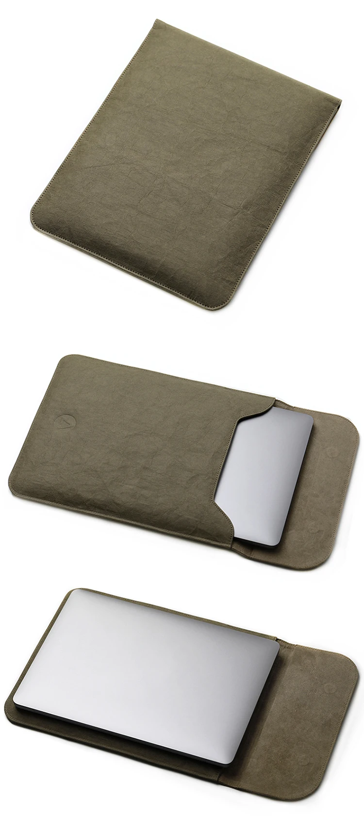 ACECOAT моющиеся крафт-бумажные защитные сумки для Apple Macbook Air Pro 13 12 15 чехол для ноутбука для macbook pro 13 Чехол a1989