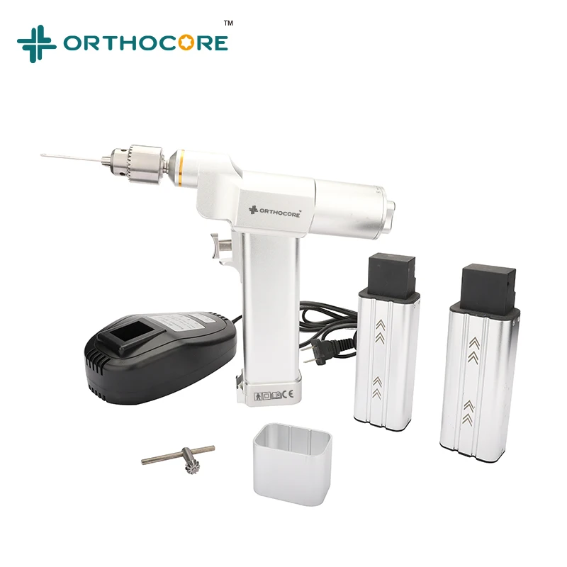 Taladro quir&uacute;rgico ortop&eacute;dico, el&eacute;ctrico, m&eacute;dico, para huesos, 14,4 v-0