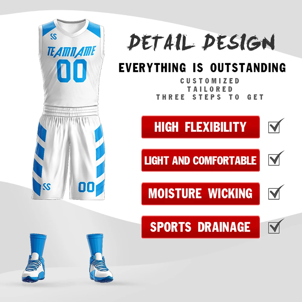 

Custom Basketball Jerseys for Men/Women/Kids Personalized Sports Basketball Uniform Kit Training Tracksuit Outdoors/Indoors