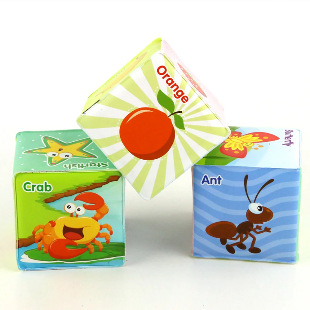 Обучающая карта для раннего детства 1 шт. игрушечные кубики из материала ЭВА