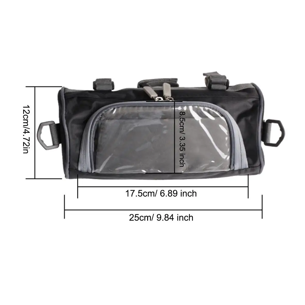 

Motorcycle Electric Car Front Handlebar Storage Bag Motorcycle Accessories Waterproof Mobile Phone Touch Screen Storage Bag