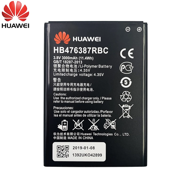 

100% оригинал хуа вэй HB476387RBC батарея для Huawei Honor 3X G750 B199 замена телефона аккумулятор 3000 мач реальная емкость