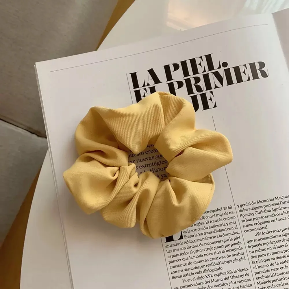 Женские резинки для волос простые элегантные аксессуары в Корейском стиле 2021 |