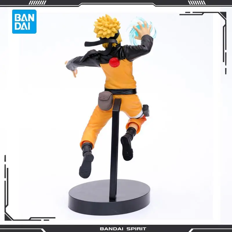 

17cm Original Bandai Naruto Uzumaki Naruto Anime Figure PVC toys Decoration Collection figure for friends gifts Model Dolls