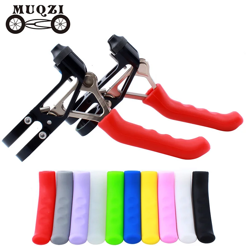 1 пара велосипедных ручек MUQZI силиконовая крышка рукава MTB фиксированное