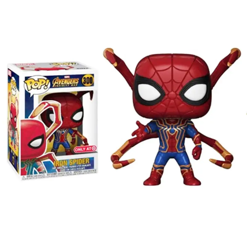 Хаки FUNKO POP Marvel Мстители: эндшпиль танос Тор Человек-паук Халк Стэн ли Железный ПВХ фигурка игрушки для детей Рождественский подарок - Цвет: Хаки