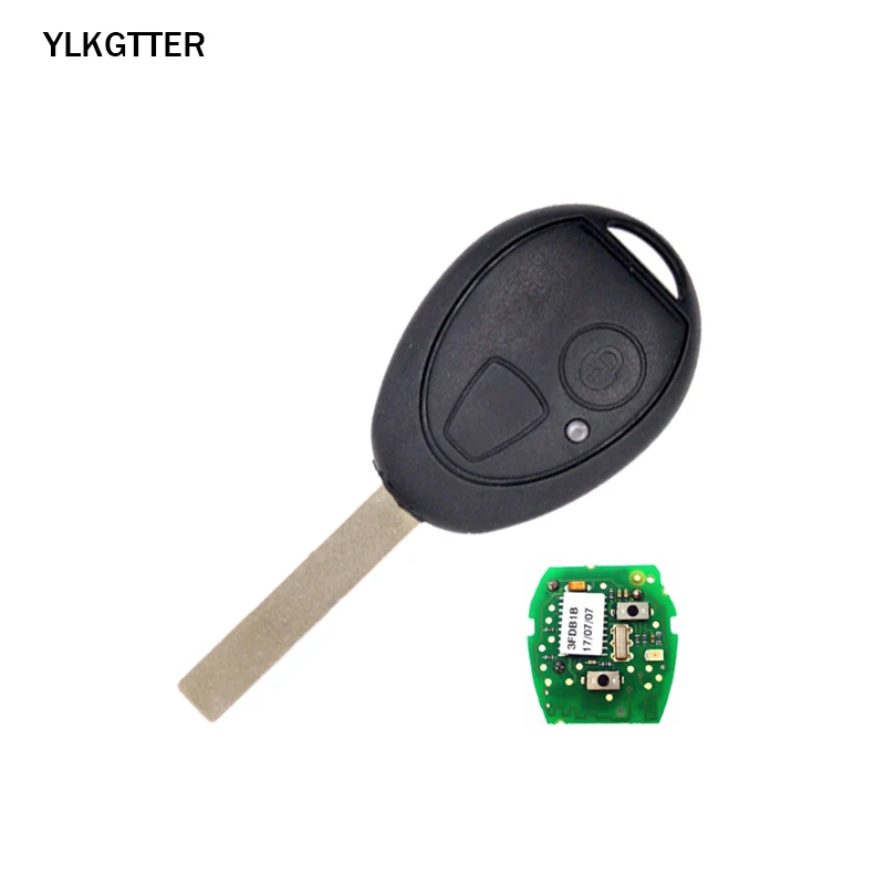 YLKGTTER 2 кнопки 433 Мгц дистанционный Автомобильный ключ для Land Rover 75MG ZT 2002-2005 PCF7930AS