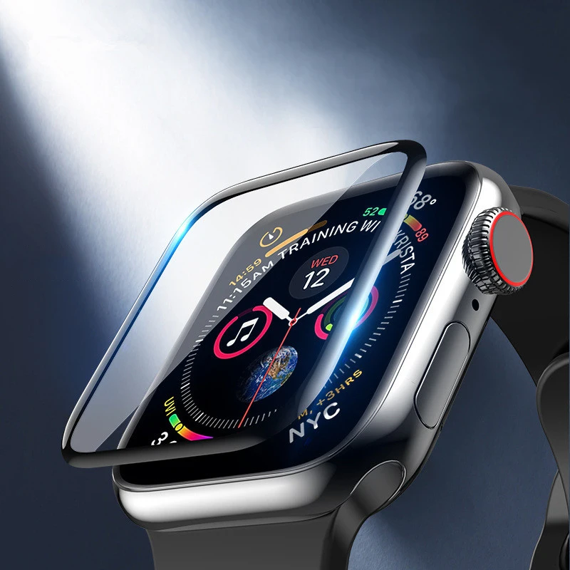 3D HD закаленное стекло для Apple Watch защита экрана серии 3 2 1 42 мм 38 iwatch 5 4 44 iWatch |