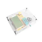 Фонарик Mega328 M328 фонарик Тестер ESR Diode NPN с MOS тестер емкости акриловый Триод PNP метр чехол LC X3F6