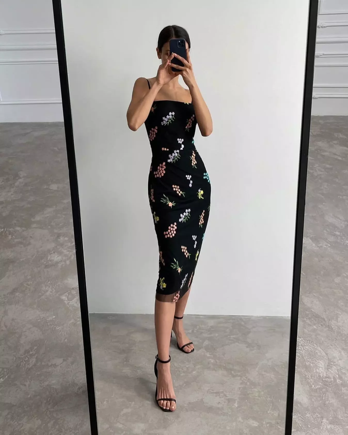 

Jamiela New Fashion Elegant 2021 Summer Women's Dresses Casual Beach Trips Sweet Simple Printing Embroidery dress for women 2021