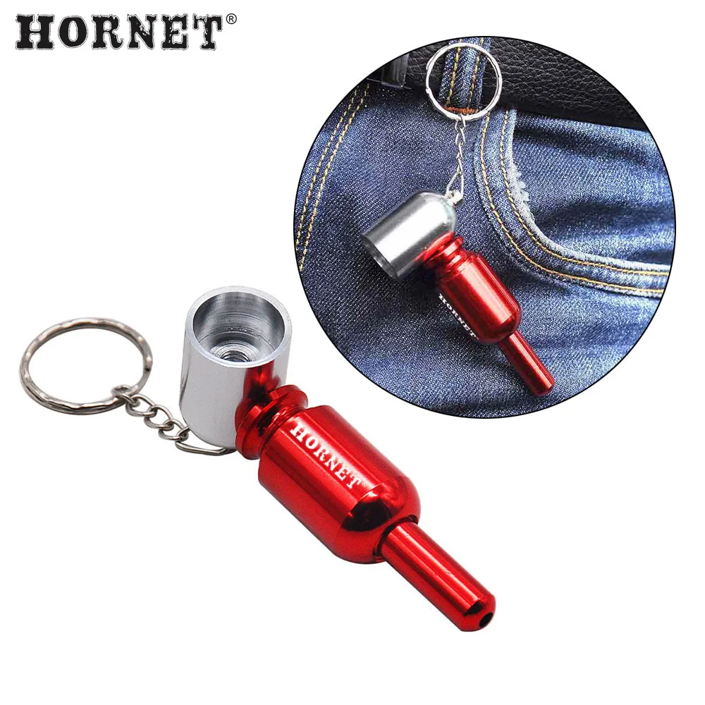 HORNET Pill style курительная трубка алюминиевые табачные травы трубы 72 мм мини